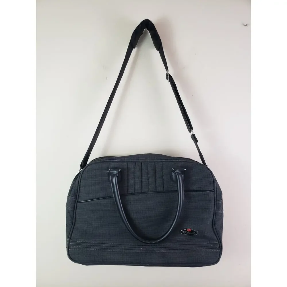 RARE Ricardo Beverly Hills Overnight Shoulder Bag Luggage Weekend Travel